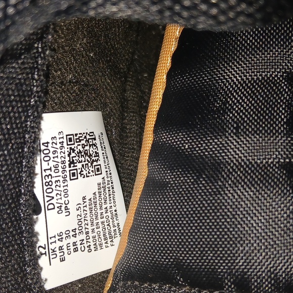 Nike Dunk Low (BLACK AMBER BROWN), Mens Size-12 - Picture 6 of 12